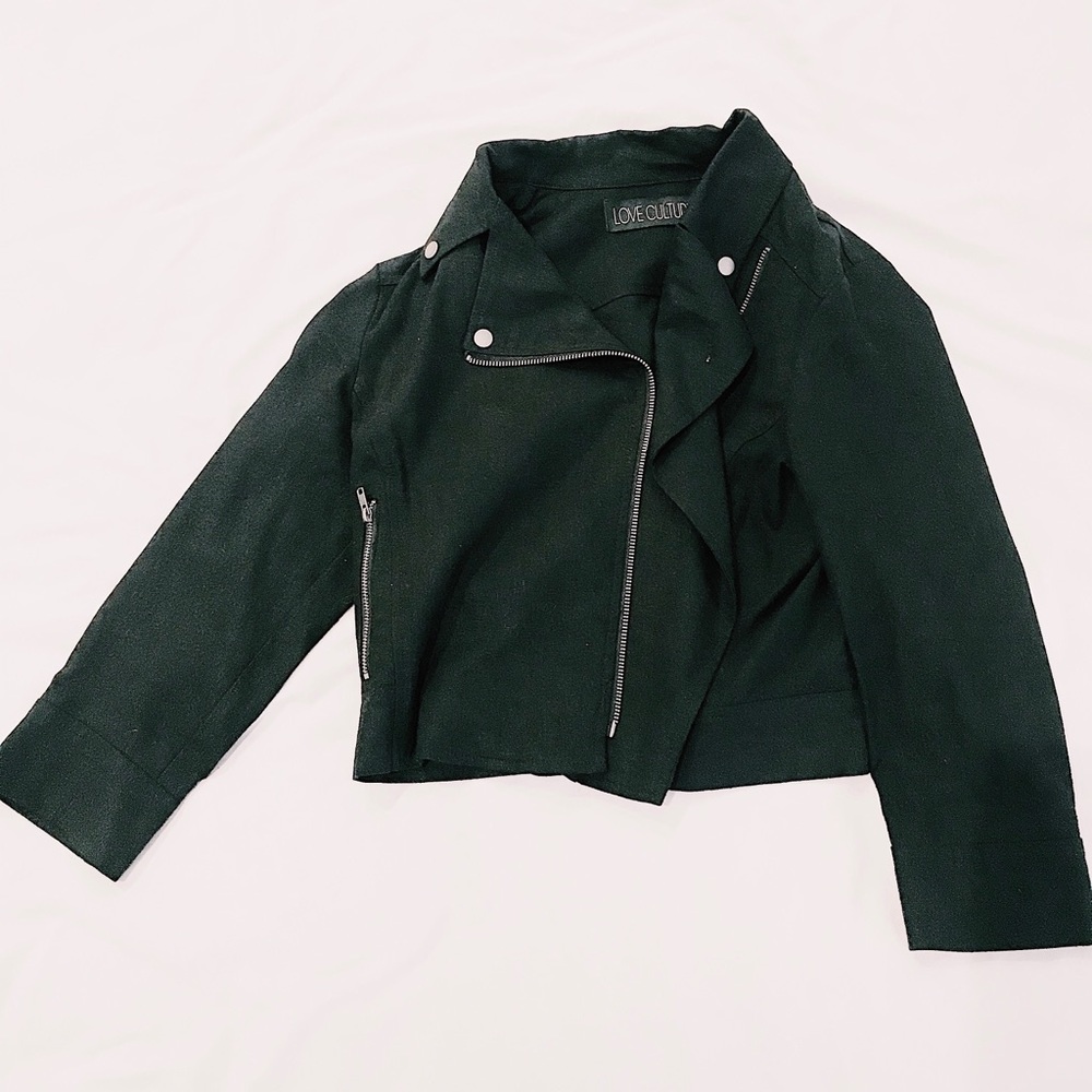 Black jacket with Zipper from Love Culture